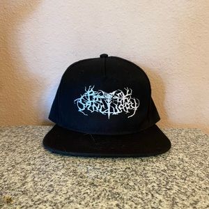Black sanctuary SnapBack hat